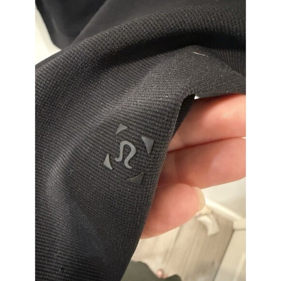 Lululemon Sojourn Jacket Zip Up Black Track Jacket  Sz Large - Picture 9 of 9